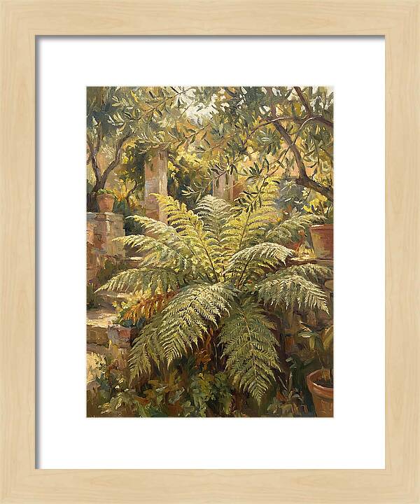 Lush Mediterranean Ferns