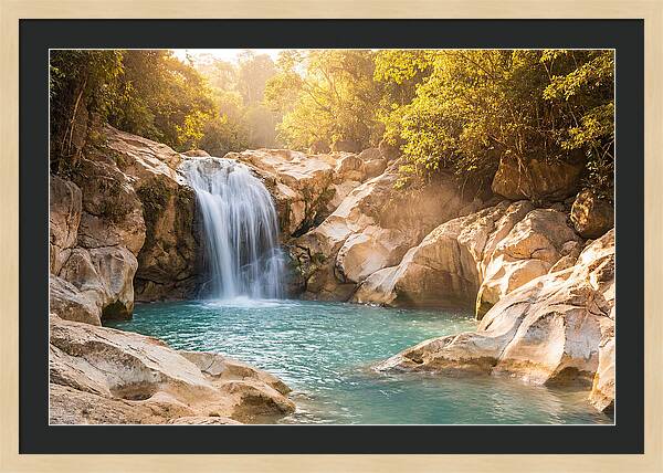 Lush Oasis Waterfall Escape