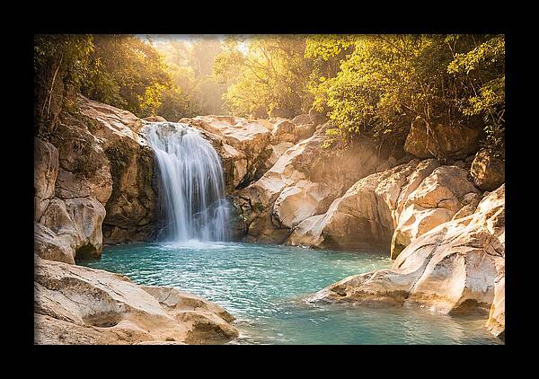 Lush Oasis Waterfall Escape