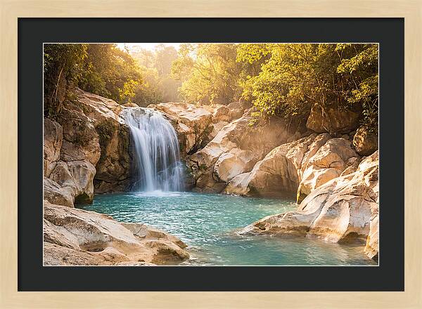 Lush Oasis Waterfall Escape