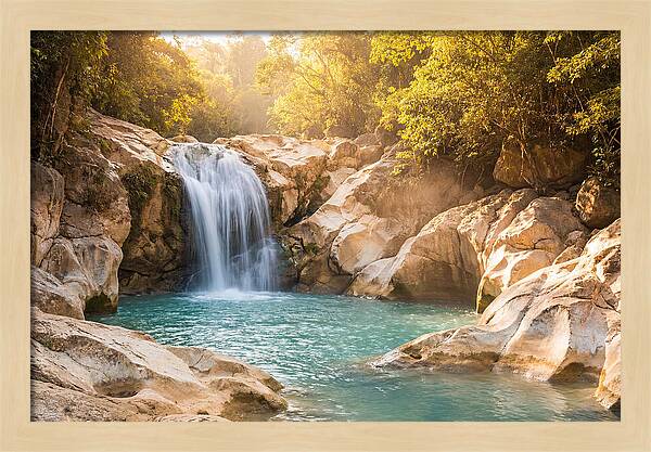 Lush Oasis Waterfall Escape
