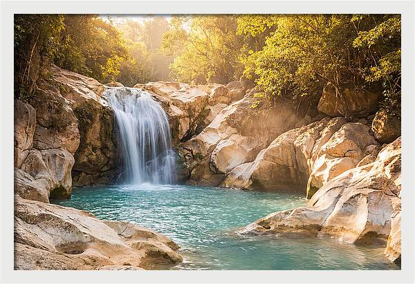 Lush Oasis Waterfall Escape