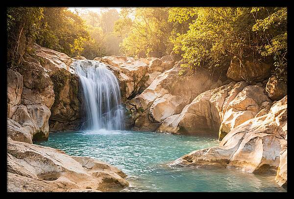 Lush Oasis Waterfall Escape