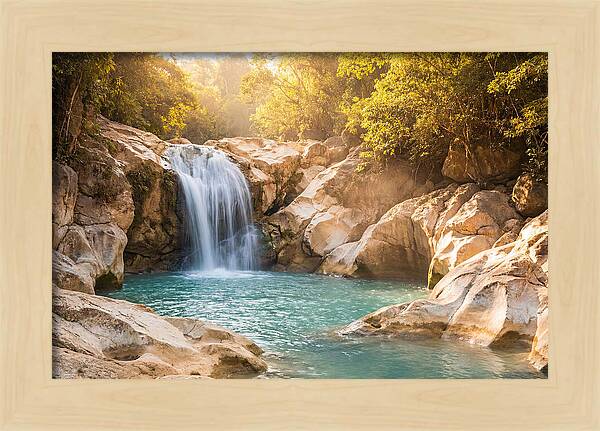 Lush Oasis Waterfall Escape