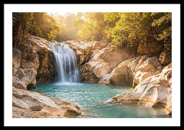 Lush Oasis Waterfall Escape