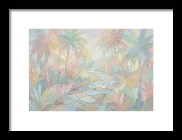 Lush Path Through Tropical Paradise