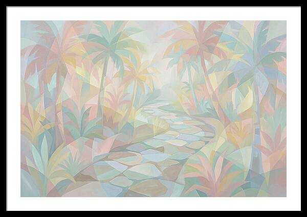 Lush Path Through Tropical Paradise