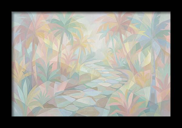 Lush Path Through Tropical Paradise