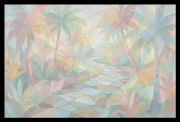 Lush Path Through Tropical Paradise