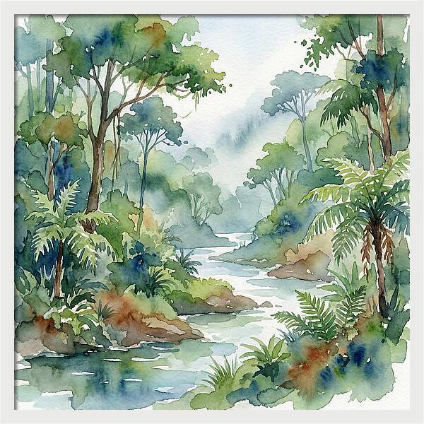 Lush Rainforest Tranquility
