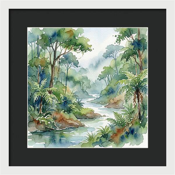 Lush Rainforest Tranquility