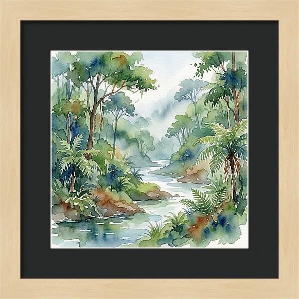 Lush Rainforest Tranquility