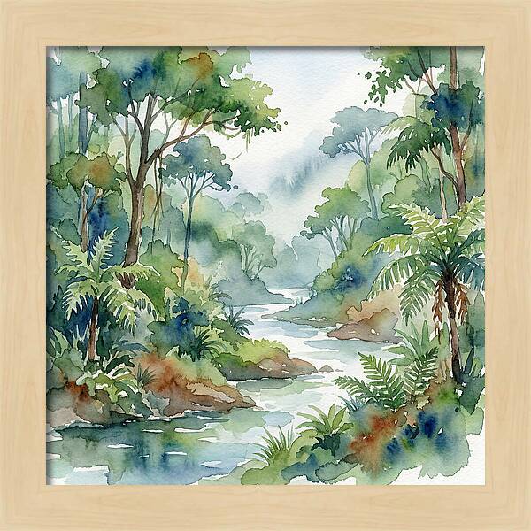 Lush Rainforest Tranquility