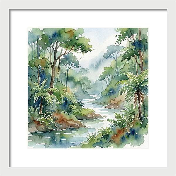 Lush Rainforest Tranquility