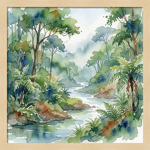 Lush Rainforest Tranquility