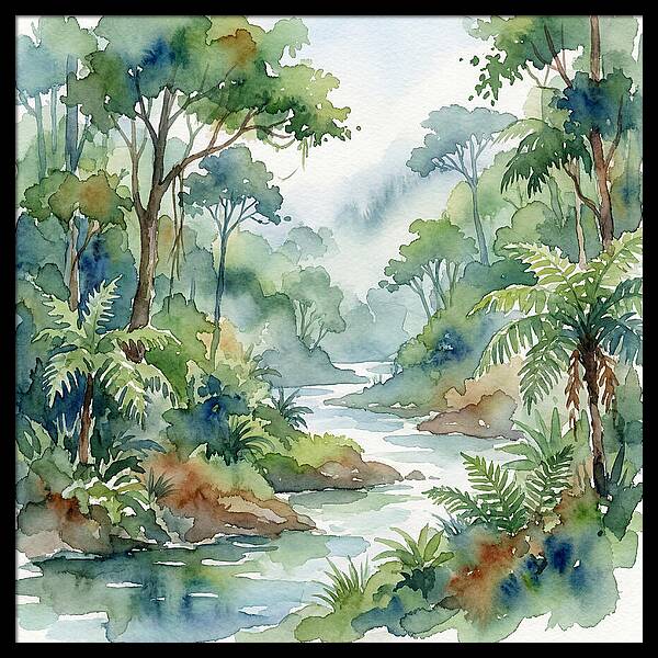 Lush Rainforest Tranquility