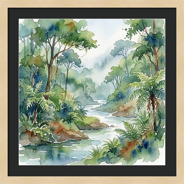 Lush Rainforest Tranquility