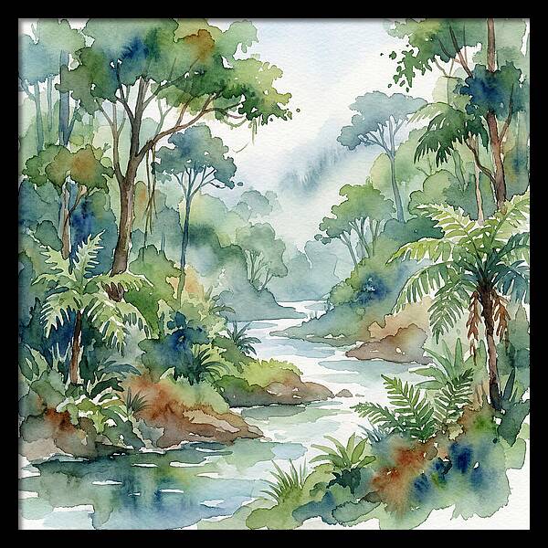 Lush Rainforest Tranquility