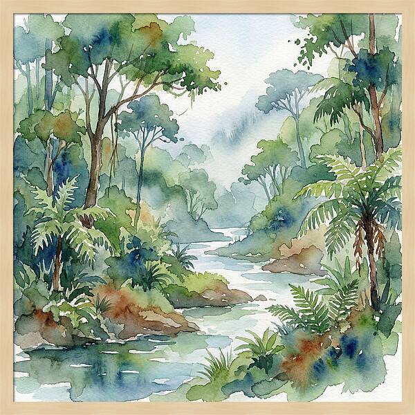 Lush Rainforest Tranquility