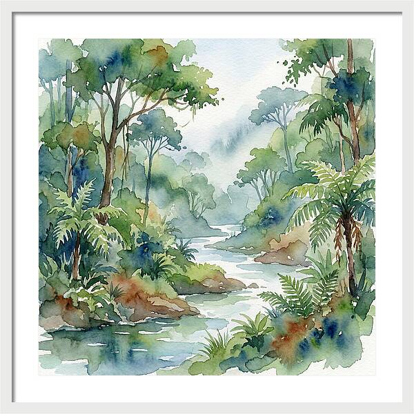 Lush Rainforest Tranquility