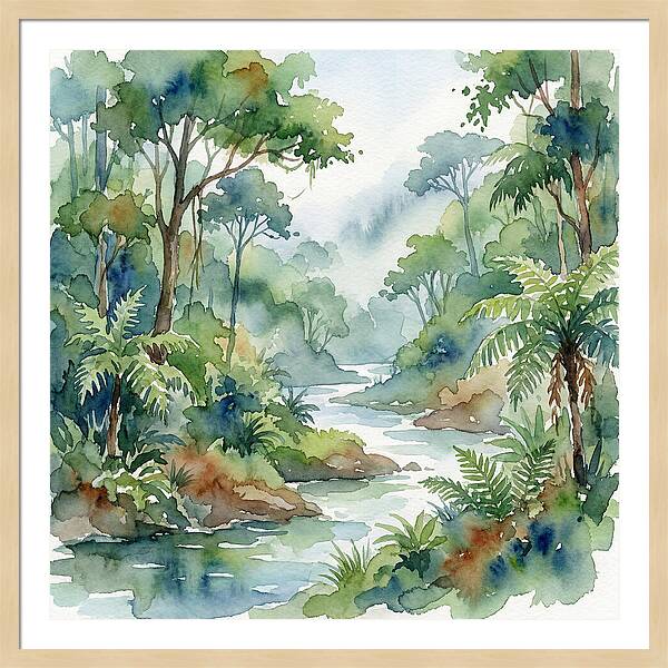 Lush Rainforest Tranquility