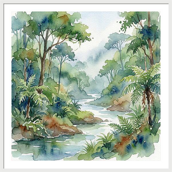 Lush Rainforest Tranquility