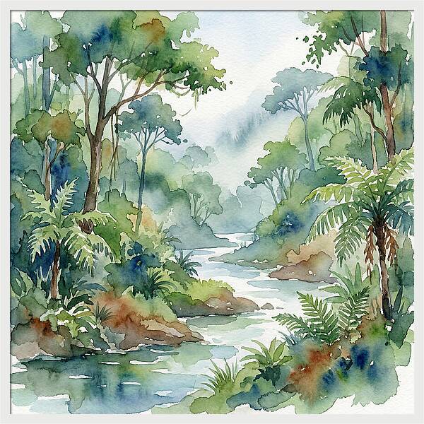 Lush Rainforest Tranquility