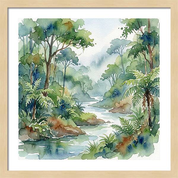 Lush Rainforest Tranquility