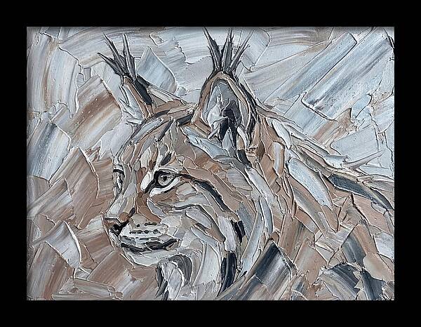 Lynx In Earthy Tones