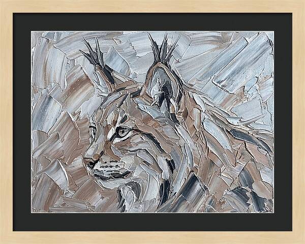 Lynx In Earthy Tones