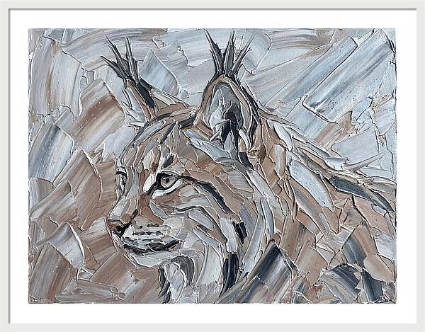 Lynx In Earthy Tones