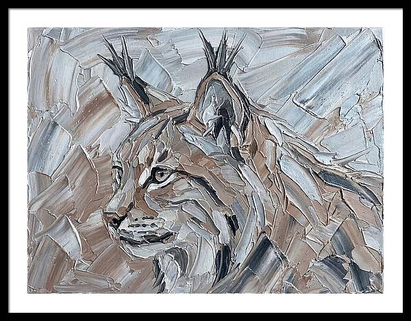 Lynx In Earthy Tones