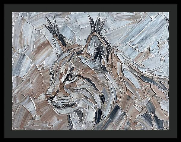 Lynx In Earthy Tones