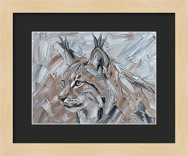 Lynx In Earthy Tones