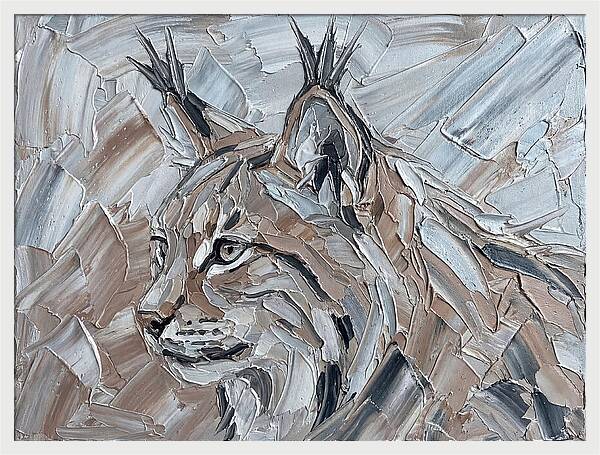 Lynx In Earthy Tones
