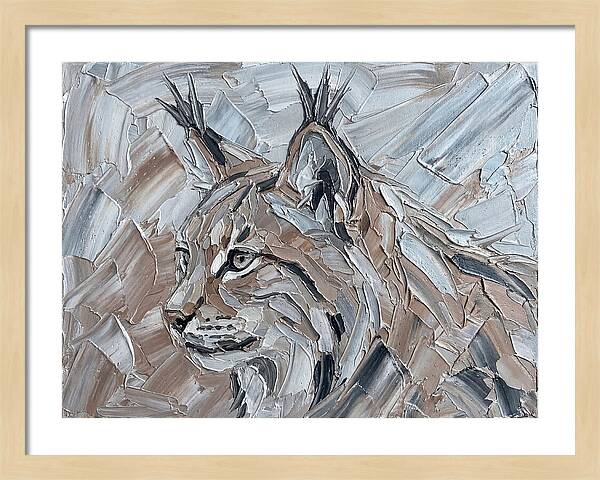 Lynx In Earthy Tones