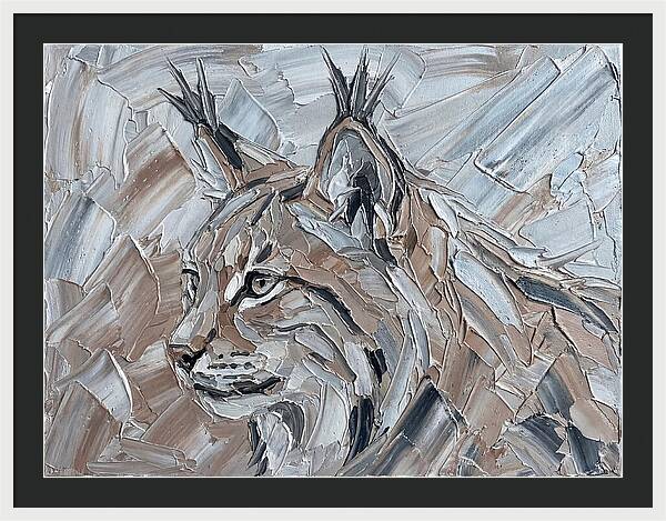 Lynx In Earthy Tones