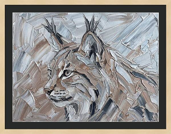 Lynx In Earthy Tones