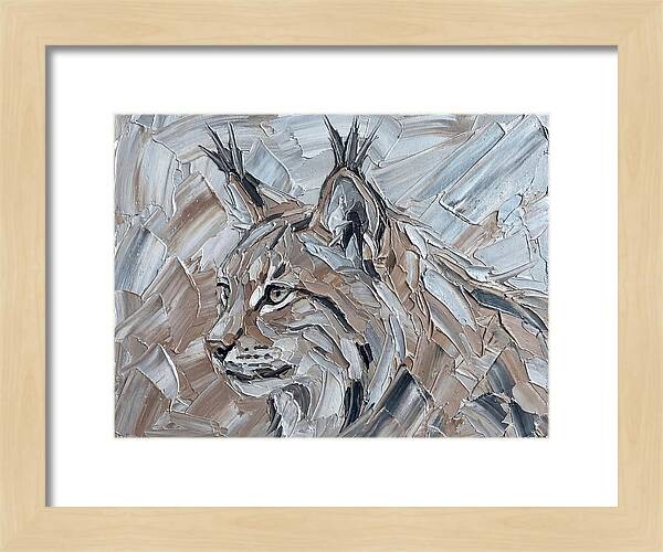Lynx In Earthy Tones