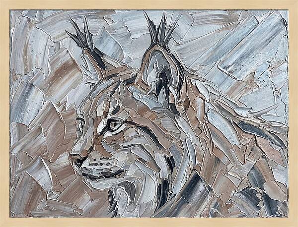 Lynx In Earthy Tones