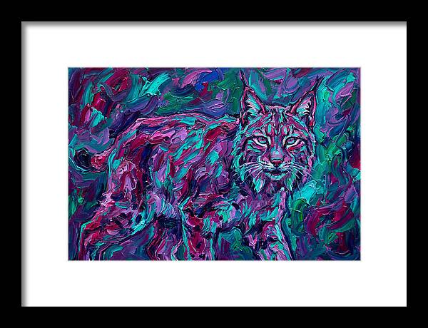Lynx In Expressionist Colors
