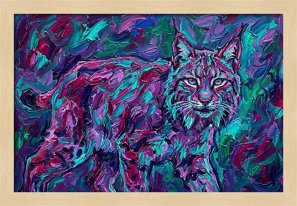 Lynx In Expressionist Colors