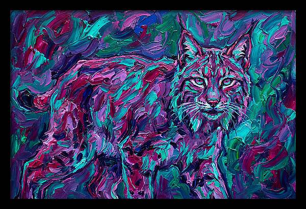 Lynx In Expressionist Colors