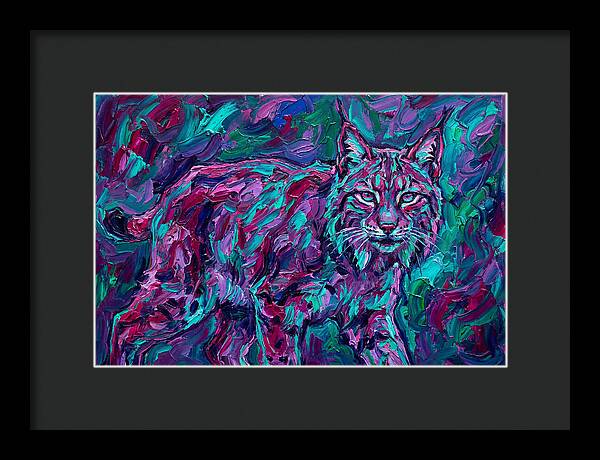 Lynx In Expressionist Colors