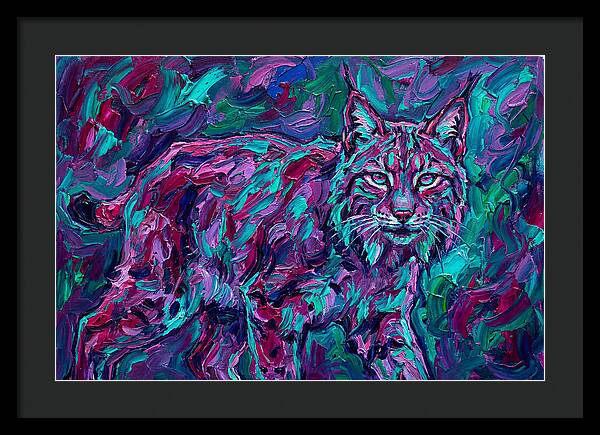 Lynx In Expressionist Colors
