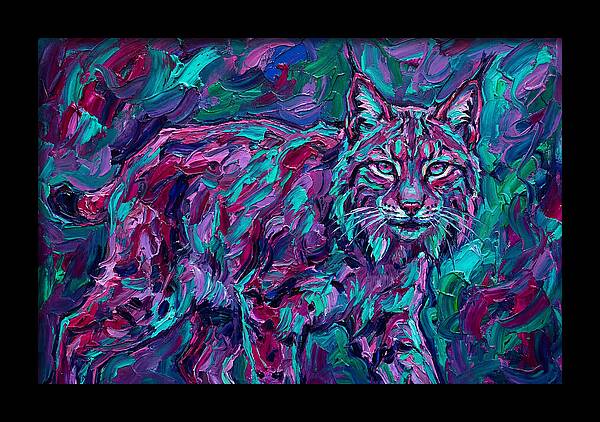 Lynx In Expressionist Colors