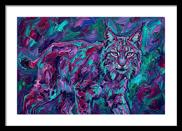 Lynx In Expressionist Colors