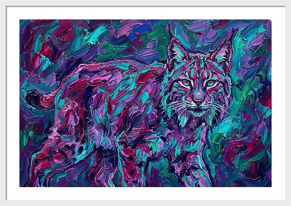 Lynx In Expressionist Colors