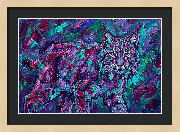 Lynx In Expressionist Colors