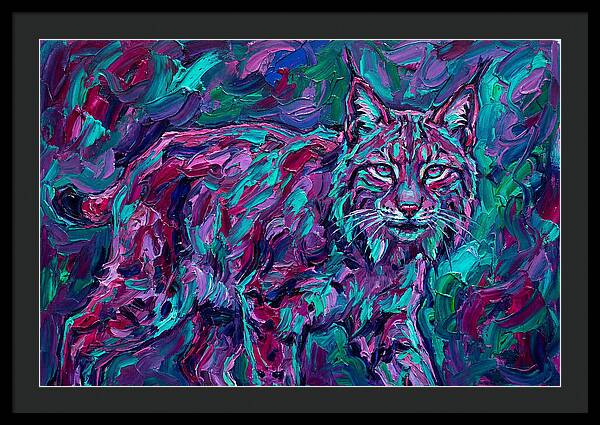Lynx In Expressionist Colors
